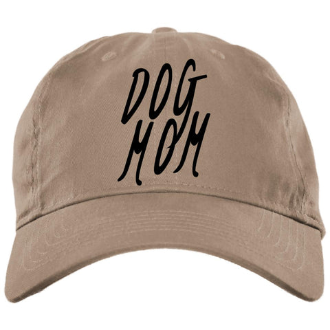 Image of Dog Mom Cap - Brushed Twill Unstructured, 100% Cotton,