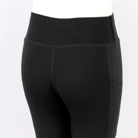 Image of Women's  Elastic High Waist Push Up Leggings with pockets