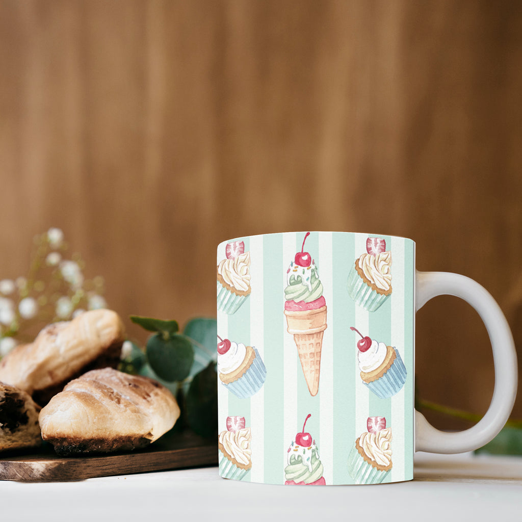 Mug Ice Cream and Cupcake Lover
