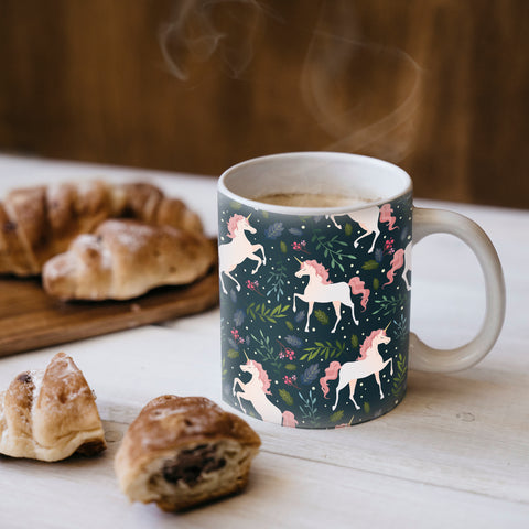 Image of Mug with Pink Unicorn Design