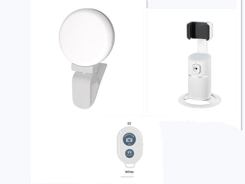 Image of Smart Face Recognition Tracking PTZ Mobile Phone Stand Anchor Live Broadcast Stand