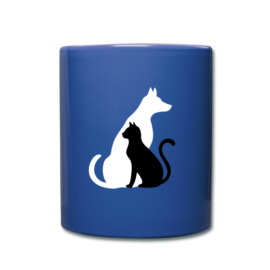 Love My Pets Full Color Mug - royal blue