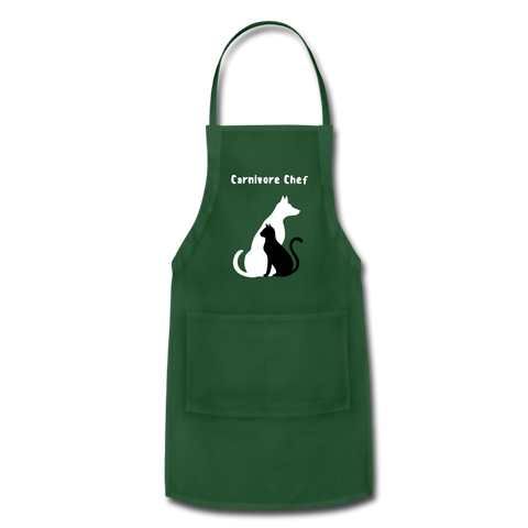 Image of Adjustable Apron - forest green