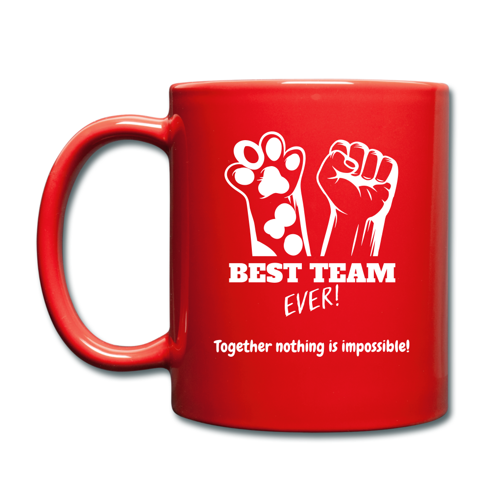 Team Ever Full Color Mug - red