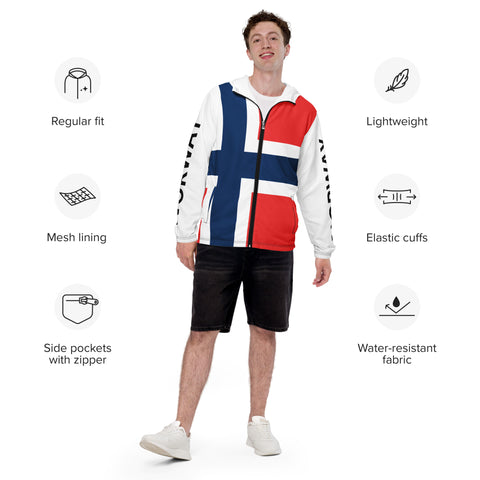 Image of Norway Flag Men’s windbreaker |