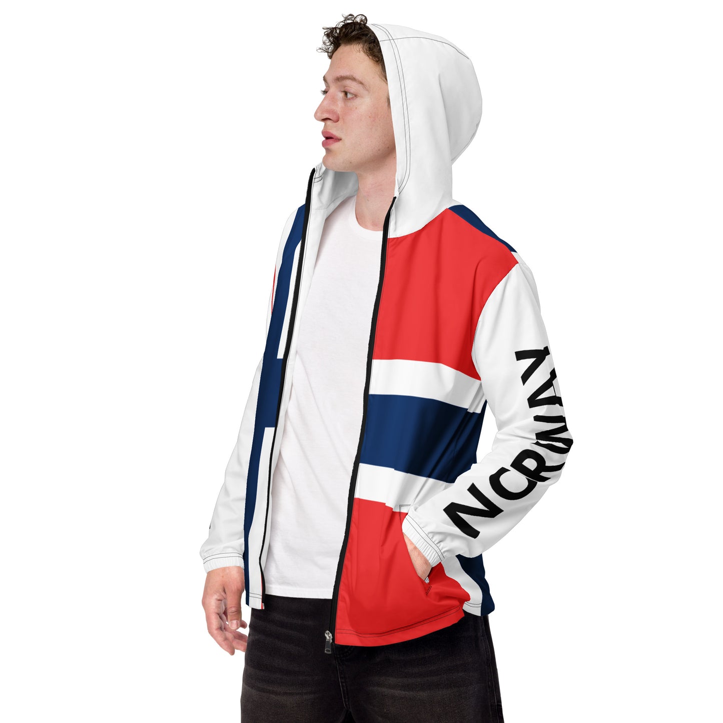 Norway Flag Men’s windbreaker |