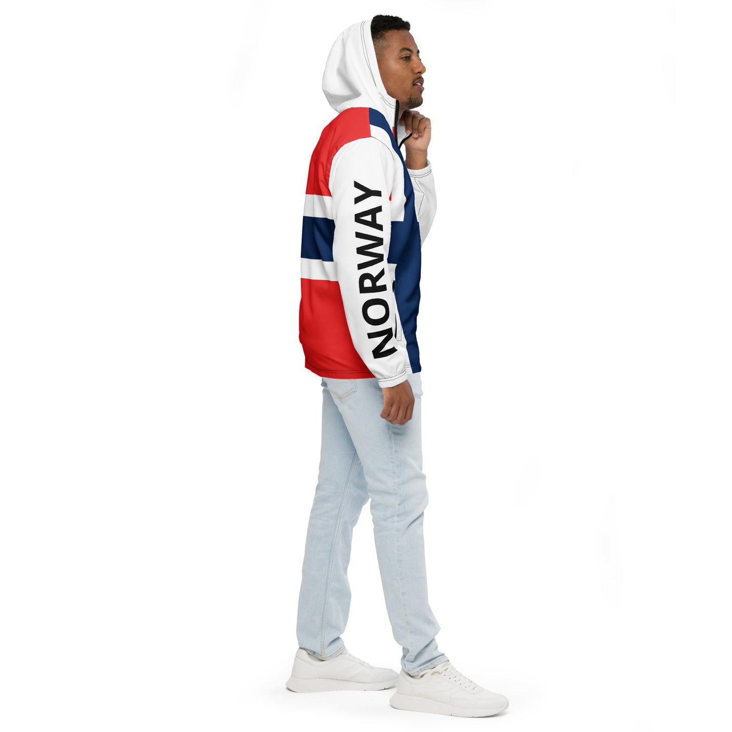 Norway Flag Men’s windbreaker |