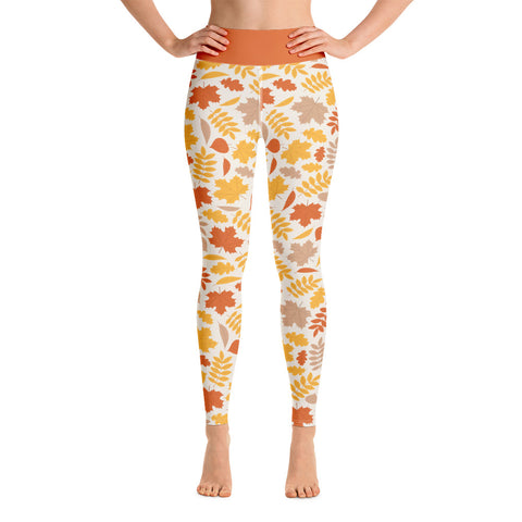 Image of Autumn Inspired Design Yoga Leggings