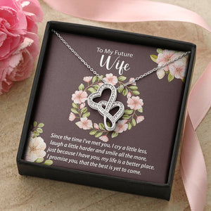 Double Hearts Necklace | Perfect Gift for Your Future Wife