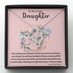 Double Hearts Necklace | Surprise Your Daughter with This Perfect Gift