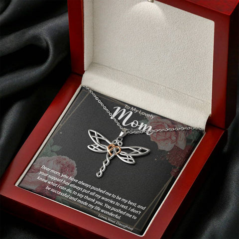 Dragonfly Necklace | Surprise Your Mom with This Perfect Gift