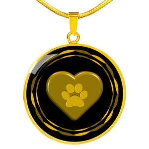 I love pets Necklace | Luxury Gold or Silver