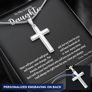 Personalized Cross Necklace | Surprise Your Daughter with This Perfect Gift