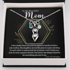 'Pea To Your Pod' Necklace | Surprise Your Mother with This Perfect Gift