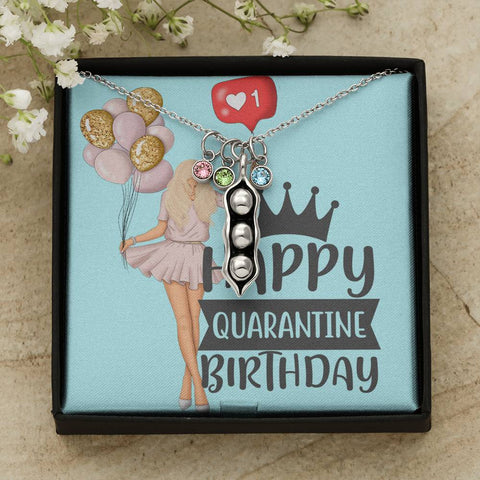"Pea to Your Pod" Necklace | Perfect Birthday Gift for Granddaughter | Granddaughter's Birthday Gift