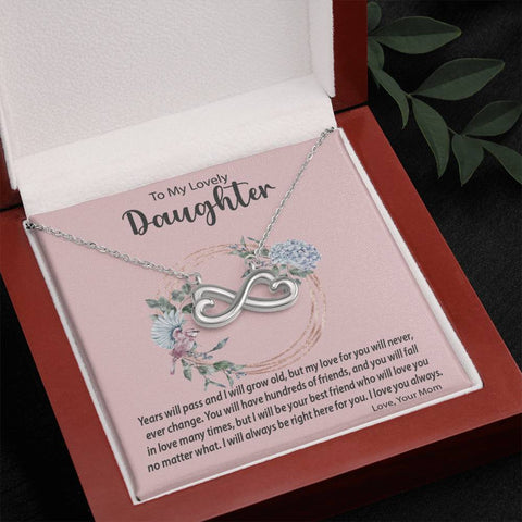 Heart-Shaped Infinity Symbol Necklace | Surprise Your Daughter with This Perfect Gift