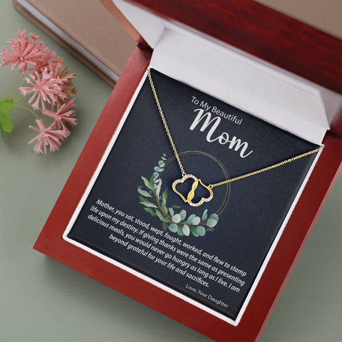Gold Everlasting Love Necklace  | Surprise Your Mom with This Perfect Gift