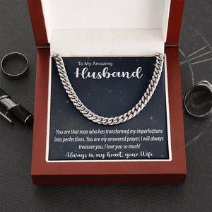 Cuban Link Chain Necklace | Surprise Your Husband with This Perfect Gift