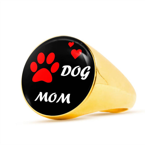 Dog Mom Ring.
