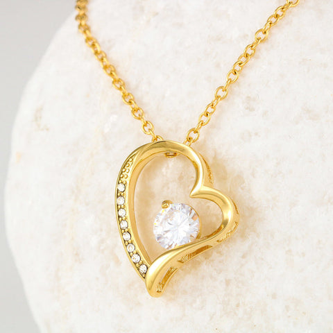 Image of To My Gorgeous Wife - I love You. White or Yellow Gold finish