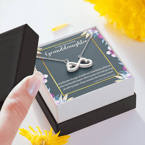 Heart-Shaped Infinity Symbol Necklace | Surprise Your Granddaughter with This Perfect Gift