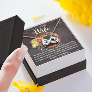 Heart-Shaped Infinity Symbol Necklace | Surprise Your Wife with This Perfect Gift