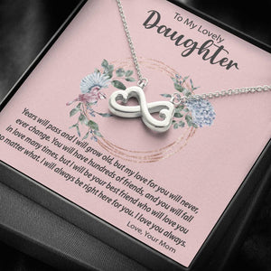 Heart-Shaped Infinity Symbol Necklace | Surprise Your Daughter with This Perfect Gift