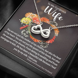 Heart-Shaped Infinity Symbol Necklace | Surprise Your Wife with This Perfect Gift