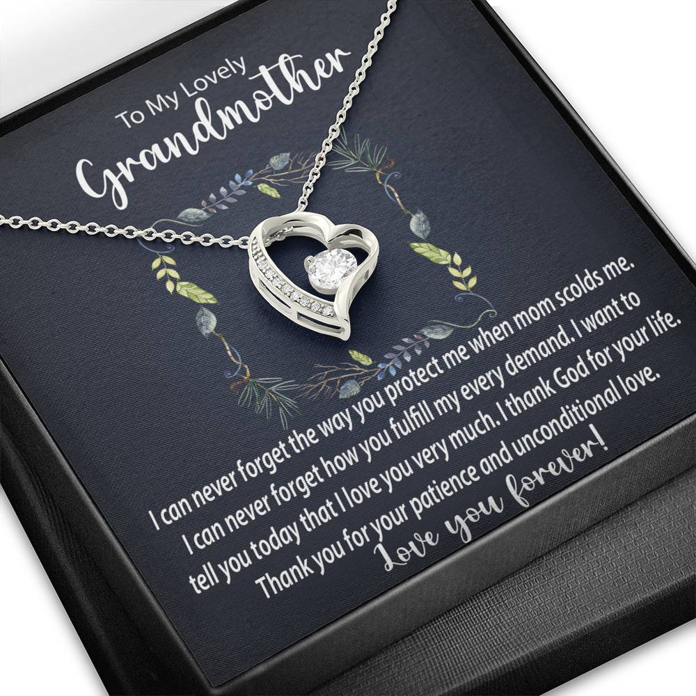 Forever Love Necklace | Surprise Your Grandmother With This Perfect Gift