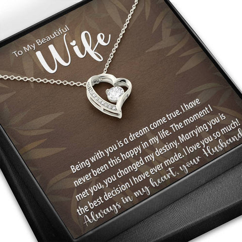 Forever Love Necklace | Surprise Your Wife with This Perfect Gift