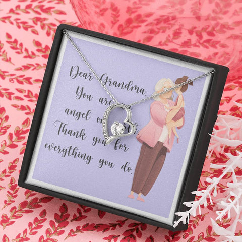 Image of Forever Love Necklace | Gift to Grandma | Gift to Grandmother | Best Grandmother