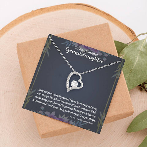 Image of Forever Love Necklace | Surprise Your Granddaughter with This Perfect Gift