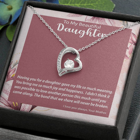 Image of Forever Love Necklace | Surprise Your Daughter With This Perfect Gift