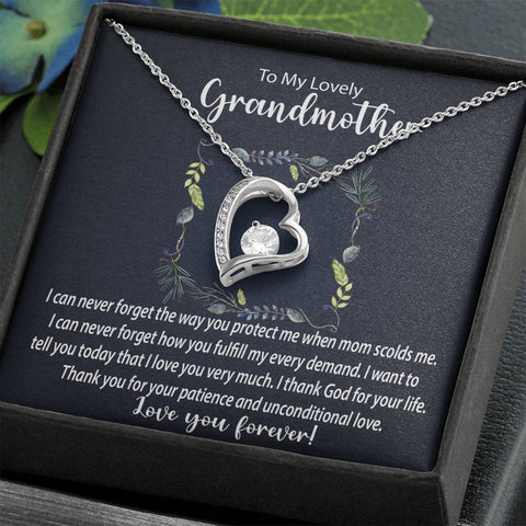 Forever Love Necklace | Surprise Your Grandmother With This Perfect Gift