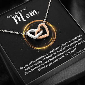 Interlocking Hearts Necklace | | Surprise Your Mother with This Perfect Gift