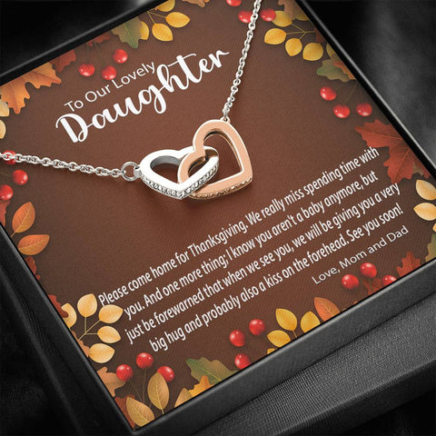 Image of Interlocking Hearts Necklace | Surprise Your Daughter With This Perfect Gift