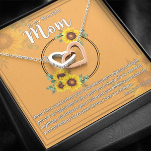 Interlocking Hearts Necklace | Perfect Gift for Mom