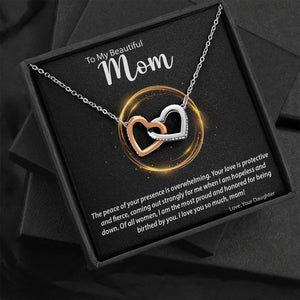 Interlocking Hearts Necklace | | Surprise Your Mother with This Perfect Gift