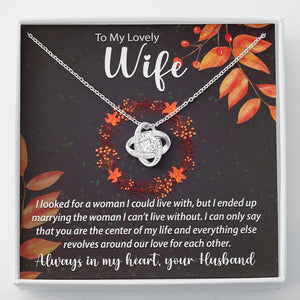 Love Knot Necklace | Surprise Your Wife with This Perfect Gift