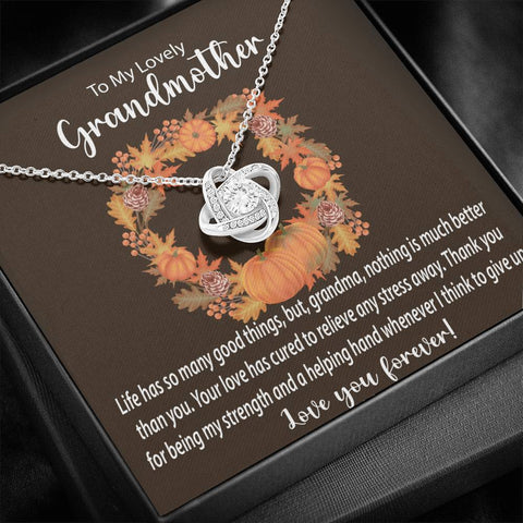 Image of Love Knot Necklace | Surprise Your Grandmother With This Perfect Gift