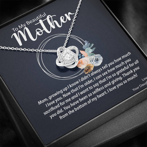 Image of Love Knot Necklace | Perfect Gift for Moms