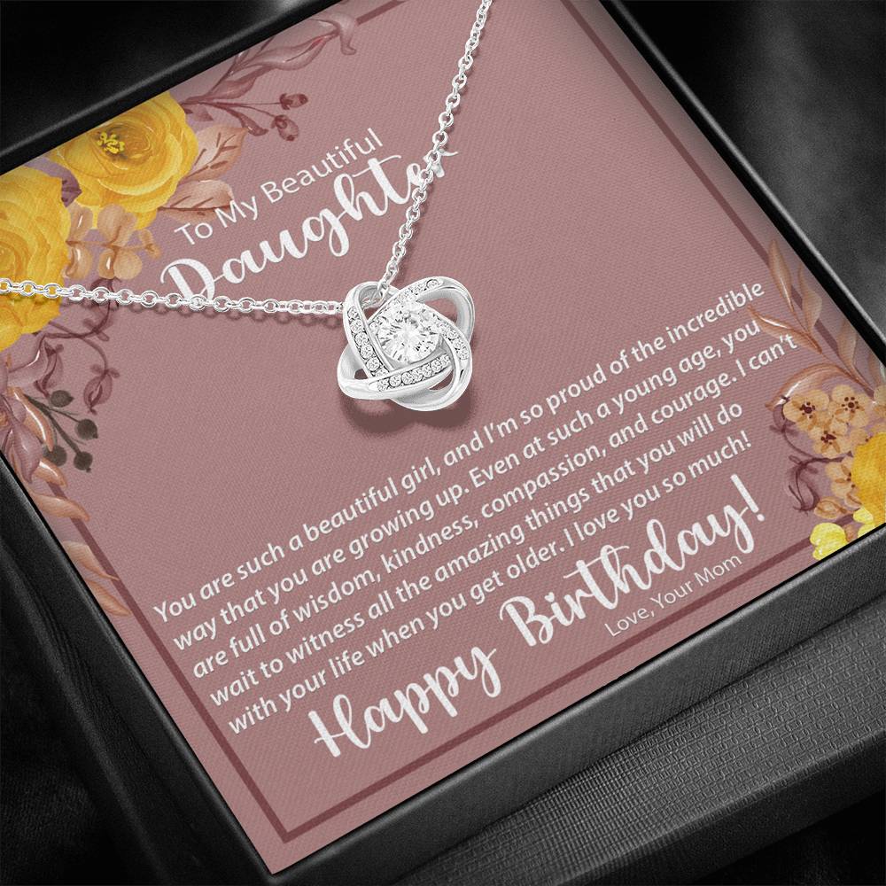 Love Knot Necklace | Surprise Your Daughter With This Perfect Gift