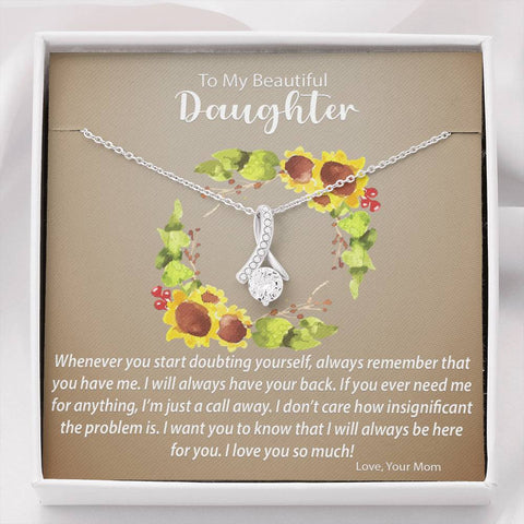 Image of Alluring Beauty Necklace | Surprise Your Daughter With This Perfect Gift