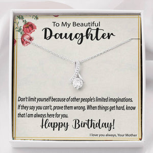 ALLURING BEAUTY Necklace | Birthday Gift for Daughter