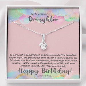 Alluring Beauty Necklace | Surprise Your Daughter with This Perfect Birthday Gift