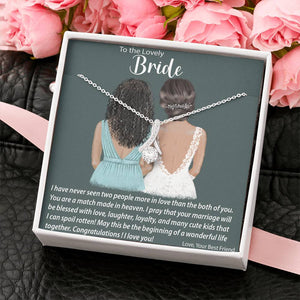 Alluring Beauty Necklace | Wedding Gift for Friend