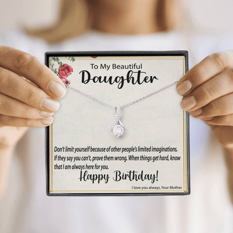 ALLURING BEAUTY Necklace | Birthday Gift for Daughter