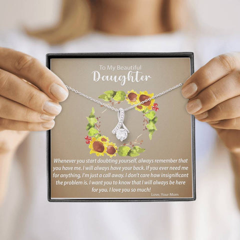 Image of Alluring Beauty Necklace | Surprise Your Daughter With This Perfect Gift
