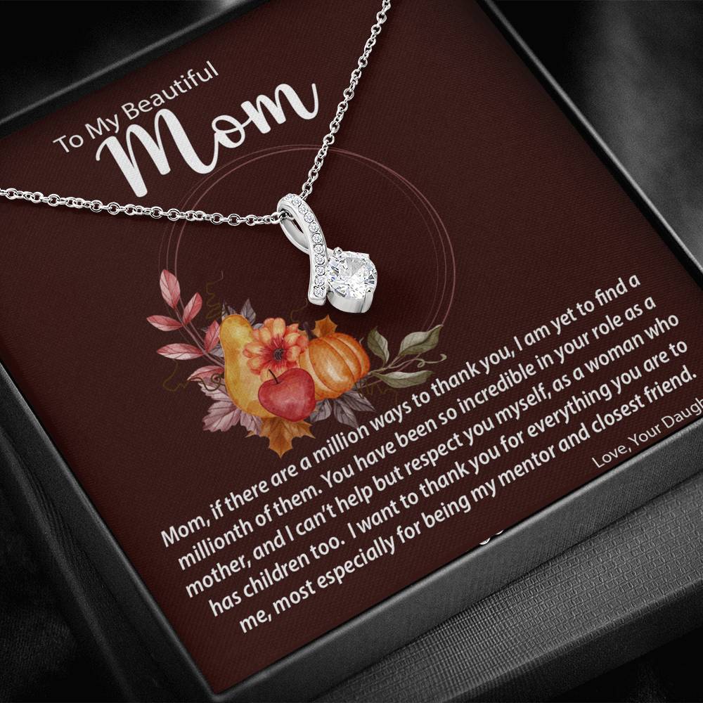 Alluring Beauty Necklace | Surprise Your Mom With This Perfect Thanksgiving Gift