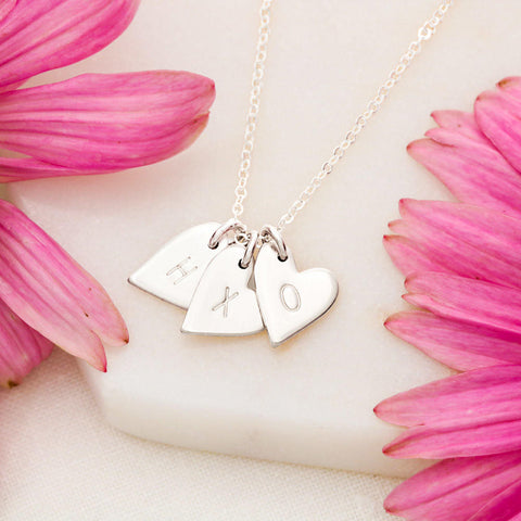 Image of Sweetest Hearts Necklace | Dad's Gift for Daughter